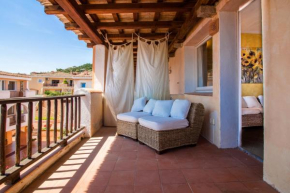 Porto Cervo Two-Levels Apt with Balconies and Parking